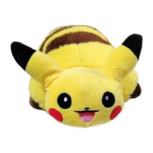 AUTHENTIC 2018 Pokémon Center Pikachu Large Sleeping Plush Cushion 18" Rare Tag
